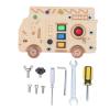 AETHYLC Light Up Switch Board Toy Early Learning Sensory Kit for Toddlers Teaches Traffic Rules, Boosts Hand-Eye Coordination Motor Skills view 1