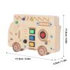 AETHYLC Light Up Switch Board Toy Early Learning Sensory Kit for Toddlers Teaches Traffic Rules, Boosts Hand-Eye Coordination Motor Skills view 2