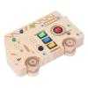 AETHYLC Light Up Switch Board Toy Early Learning Sensory Kit for Toddlers Teaches Traffic Rules, Boosts Hand-Eye Coordination Motor Skills view 4