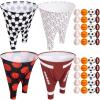 44 Pcs Granny Pants Yard Game, Outdoor Party Giant Granny Pants with 2.5 Inch Durable High-Bounce Balls, No Inflation Needed, Wind-Resistant Toss Game for Backyard, Family Reunion & Easter (Sports) view 1