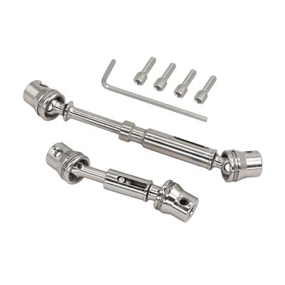 1 Set Metal Front and Rear Drive Shafts for M-JX 1/12 H12Y H12Y RC Car Upgrade Parts Accessories