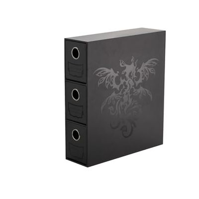 Casafoyer : Fortress Card Drawers: Black - (Pack of 2)