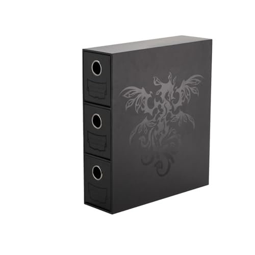 Casafoyer : Fortress Card Drawers: Black - (Pack of 2)