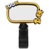 MUELODSIC Car Mirror Rear Facing Wide Angle Interior Rearview Mirror for Safety Rubber Glass Material Suitable for All Vehicles Easy Installation view 1
