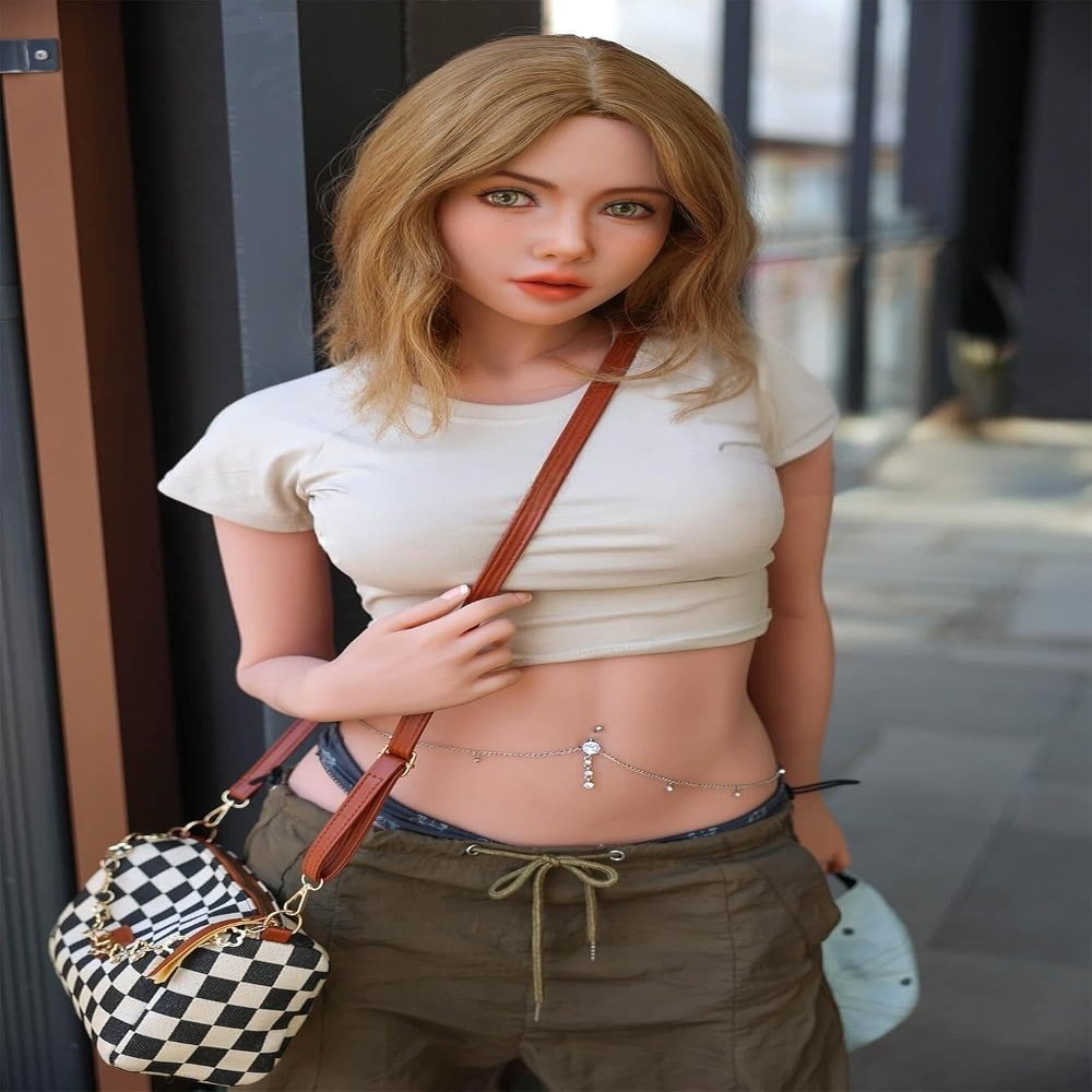 5FT Full Body Female Doll  Realistic Curvy Companion Adult Figure with Soft Skin Texture and Poseable Skeleton for Fantasy Roleplay and Private 18+ Relaxation