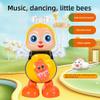 Dancing Bee Toy, Electronic Cartoon Bee Preschool Learning Toys, Musical Dancing Bees Toy with Lights & Music for Kids view 2