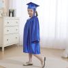 5 set Preschool & Kindergarten Graduation Cap and Gown, Shiny Kids Graduation gown with Tassel 2026+2027 Charm Royal Blue view 4