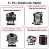 Partekavo V8 Engine Model Kit for Adults, Mini Engine Build Kit That Runs, RC Combustion Engine Model Kit, Suitable for Model Car AX90104 SCX10 Capra VS4-10 Pro/Ultra view 3