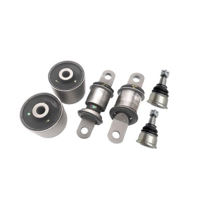 6PCS Front Lower Control Arm Bushing Ball Joint Compatible For Honda Odyssey RC3 15-21 Elysen RR8 51350-T6A-001 51360-T6A-001