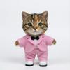Suitable for 10-17 cm Trendy Doll Clothes, Small Fresh Style (excluding Dolls) (Fashion Suit Three-Piece Set (Pink)) view 1