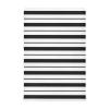 Kigai Horizontal Stripes Crib Sheet for Boys and Girls Jersey Knit Fitted Baby Sheet for Standard Crib Toddler Mattress Cozy Soft Breathable, 28x52 inch view 1