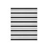 Kigai Horizontal Stripes Crib Sheet for Boys and Girls Jersey Knit Fitted Baby Sheet for Standard Crib Toddler Mattress Cozy Soft Breathable, 28x52 inch view 2