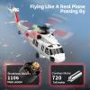 Authticar K270 RC Helicopter, UH-60L Black Hawk RC Military Helicopter, 4 CH Helicopters with 6G Gyro, Signal Loss, One Key Function, Optical Flow, Brushless Motor Ultimate RC for Beginners & Pros view 3