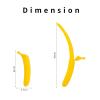 3D Printed Retractable Banana Sword view 2