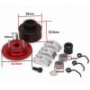 14T Flywheel Clutch Bell Set for 1/8 RC Car for HSP Buggy Truck Truggy Level 21 to 28 Nitro Engine Upgrade Parts(1 Set Silver) view 3