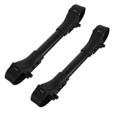 ARTSEWPLY 2pcs Twin Stroller Connector for Outdoor Use Flexible Pram Adapter Linking Two Single Strollers Into Double for Easy Maneuvering