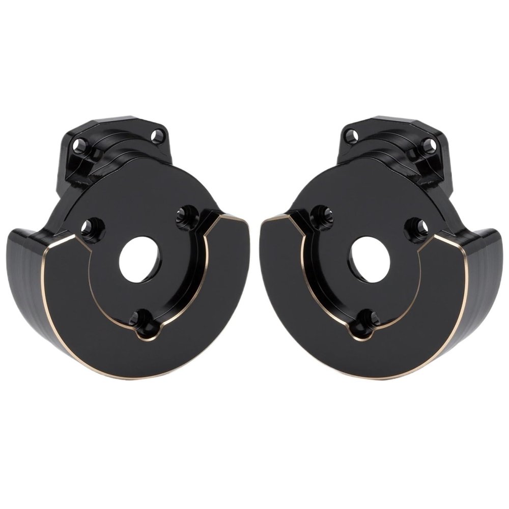 206g Brass F10 Portal Knuckle Weight Low Offset Front Portal Cover for Va-nquish VRD LCG Chassis VS4-10