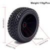 12mm Hex RC Wheels and Tires 1/10 RC Off-Road Car RC Truck Tires RC Short Course Truck Tires for 1/10 Slash 2WD/44 F-150 Axial Losi Redcat Rc4wd HSP Tamiya HPI Kyosho 4PCS/Set(Black) view 4