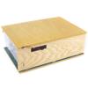 1/24 Scale Display Case Car Garage Moldel,Acrylic Cover Wooden Diecast Car Show Case with Light,Parking Lot Case for Displaying Various Model Cars view 4