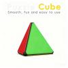 1x1x1 Pyramid Speed Cube, Classic Black Triangle Puzzle Cube view 4