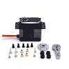 15KG IP67 Waterproof Full Metal 180/270/360 Degree high Torque Digital Steel Gear(270 Degree) view 2