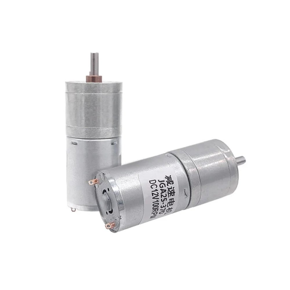 1PCS JGA25-370 DC Motor Geared Motor 6/12/24V high Torque Electric Gear Motor 5/10/15/30/60/100/150/200/300/400/500/1000/1200rpm(30_6V)