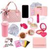 Interactive Play Purse, Pretend Toy with Silk Scarf, 20cm Kids Feature, Fabric Material Model, Little Girls Purse with Role-Play Design, Sisters Classmates Preschoolers 3-6 Years Birthday Use view 1