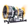 1/10 Mechanical Dual-Spool Turbofan Engine Model  1000+PCS Metal DIY Assembly Aerospace Engine with Motor Drive, Visible Structure Design, Educational Display Model for Collectors view 1