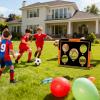 Backyard Soccer Goals - Outdoor Sport Training Net, Fun Practice and Game Play, Portable Soccer Net for Kids, Teens, Boys, Girls, Pupils, Students, Playground, Yard, Lawn, and Park view 3