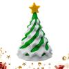 3D Printed Christmas Tree Fidget Toy, Collectible Desktop Ornament & Passthrough Holiday Figure, Interactive Stress Relief Decoration, Fun for Teens Adults Boys Girls Apartment Dorm view 1