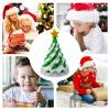 3D Printed Christmas Tree Fidget Toy, Collectible Desktop Ornament & Passthrough Holiday Figure, Interactive Stress Relief Decoration, Fun for Teens Adults Boys Girls Apartment Dorm view 4