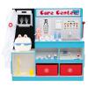 HONEY JOY Kids Wooden Doctor Play Set, Checkup Medical Office Center & Vet Clinic Station, Exam Area & Interactive Accessories, X-Ray, Toddler Pretend Hospital Playset Kit (Blue with Medical Kit) view 1