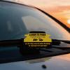 100 Pcs Funny Car-Shaped Parking Violation Card with Multi-Reasons 3.5 x 2 inch Creative Learn to Park Etiquette Reminder Card Adult Parking Warning Notes (Car Shaped) view 4