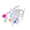 Irfora Plastic Gears Pulley Belt Kits Crown Gear Set Robot Motor Gear Pulley Set, for Model Making Accessories, Great Replacement Parts with Many Options (85 kinds Gear kit) view 2
