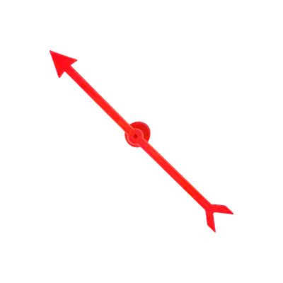 Aqfds Large Magnetic Arrows Spinner Magnetic for Classroom Games and Activities Interactive Game Spinner Accessories