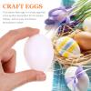 Angoily 40pcs Plastic Easter Eggs Diy Artificial Craft Eggs for Painting And Decorating, Small Simulation for Kids' Easter Party And Holiday Decor view 4