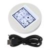 Adjustable LED Microscope Bottom Light with High Transparency Glass Plate and Remote Brightness Control, Compatible with LCD Digital and USB Microscopes for Clear Observation(A) view 1