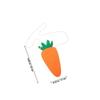 HEANUJJ Lightweight Small Carrot Purse Strap for Easter Cosplay Decoration and Photo Props Practical Carrot Storage Bag view 2