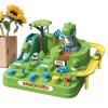 Car Track Toy, Jungle Adventure, Sliding Train Vehicle Ramp, Christmas Adventure Theme Racing Track, Sliding Car Tracks Toy for Kids, Parent-Child Interactive Games, Birthday Gift for Kids - Dinosaur