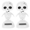 HEANUJJ Halloween Solar Dancing Skeleton Figurines Car Dashboard Ghost Ornaments Halloween Skull Car Decor view 1