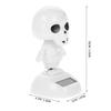 HEANUJJ Halloween Solar Dancing Skeleton Figurines Car Dashboard Ghost Ornaments Halloween Skull Car Decor view 2