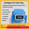 Frisland Shao Chea AI Robot Pet,Voice Control Robot Puppy,Man-Machine Mutual Communication and Companionship,3D Printing Products Pets,Shaochea Interlligent Interactive Robot(Pink) view 4