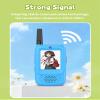 Diyeeni Video Walkie Talkie Toys, 2 Pack Two Way Radios for Kids with Lanyard, 1640.4ft Long Range, 2.0 Inch Screen, Christmas Birthday Gifts for Indoor Outdoor, Blue + Blue view 4