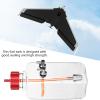 GOTOTOP RC Fuel Tank for 15-200CC Airplane, 300ml Transparent Plastic with CNC Metal Cap and Oil Pipe, Remote Control Model Accessory view 3