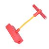POENVFPO Foam Pogo Jumper Easy Grip Balance Enhancing Toy for Kids Children Outdoor Jumping (Red) view 2