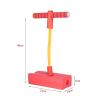 POENVFPO Foam Pogo Jumper Easy Grip Balance Enhancing Toy for Kids Children Outdoor Jumping (Red) view 3