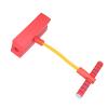 POENVFPO Foam Pogo Jumper Easy Grip Balance Enhancing Toy for Kids Children Outdoor Jumping (Red) view 4