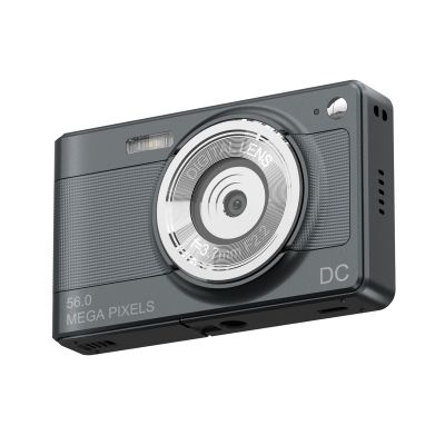 Acouto Kids Digital Camera 1080P Digital Camera Digital Video Camera Camcorder 56MP 2.88 Inch Screen 8X Digital Zoom AF Auto Focus Anti Shake Face Detect with 32GB Memory Card (Black)