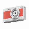 Acouto Kids Digital Camera 1080P Digital Camera Digital Video Camera Camcorder 56MP 2.88 Inch Screen 8X Digital Zoom AF Auto Focus Anti Shake Face Detect with 32GB Memory Card (Red) view 1