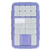 Handheld Slide Puzzle Games Brain Teaser Toy Stress Relief Portable Logic Thinking Challenges for Kids Teens Adults Travel (Purple) view 1